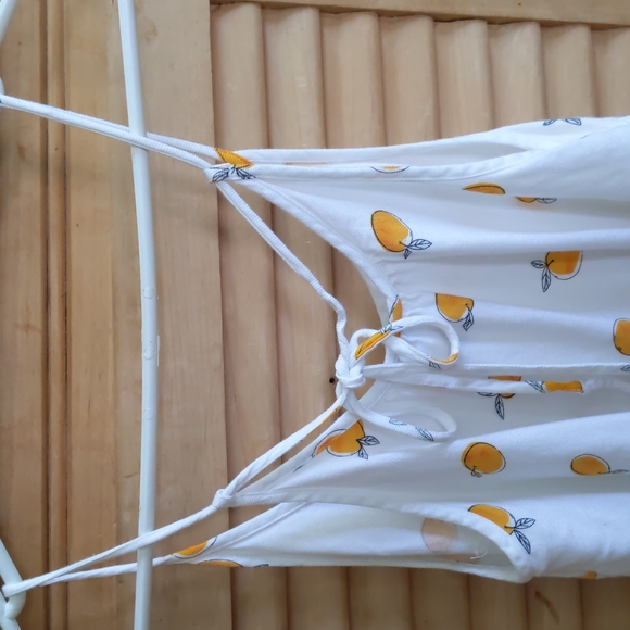 XS A New Day White Oranges print cami - Picture 4 of 7